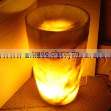 Amazing New Style BACKLIT ONYX PEDESTALS SINKS photo-3