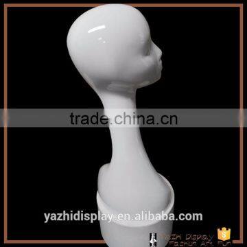 2017 Hot Sale Long Neck Mannequins Head for Hat and Wig Display photo-2