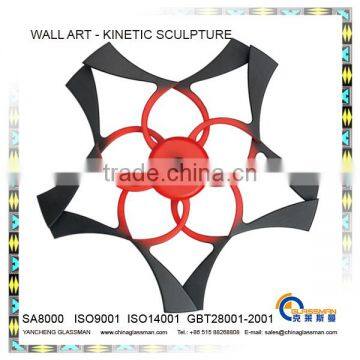 YWA1602B,WALL ART KINETIC SCULPTURE