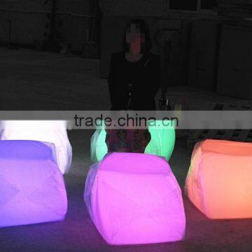2016 Plastic Led Cube Chair photo-3