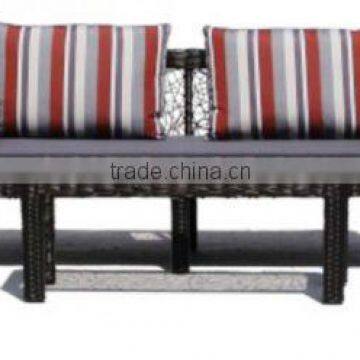 2012 Queen sofa set/outdoor wicker rattan sofa set / garden rattan sofa set/ garden chair