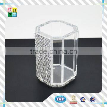 High quality clear acrylic bathroom set from China /custom design acrylic bathroom set for hotel equipment in wholesaler price