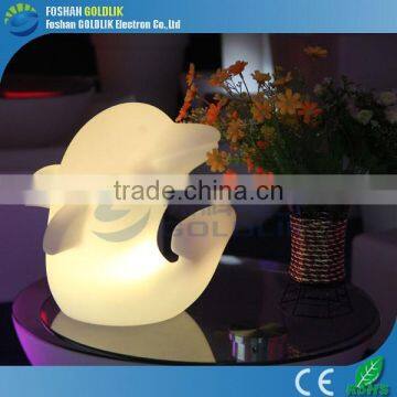 16 color change kids led table lamps / home decorative light with Wireless DMX Control