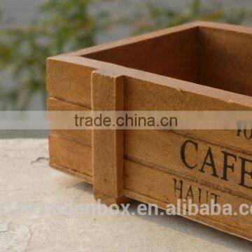 2015 Popular Wooden Flower Pots Lovely photo-4