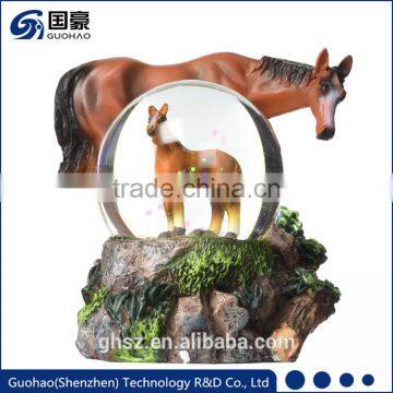 Decorative Horse snowglobes, Horse Water snow globe, Horse snow ball