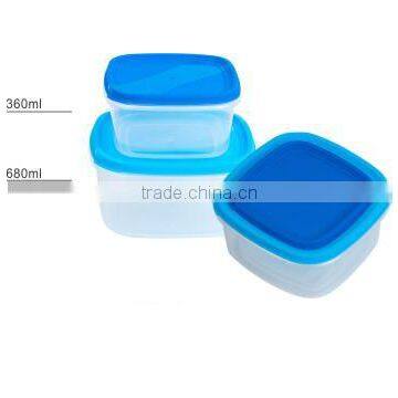 plastic square storage box,lunch box