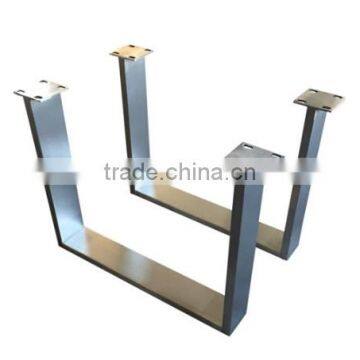 Modern European new style stainless steel square shape furniture leg