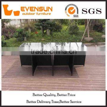 Restaurant Large Size Club Pub Furniture Set Rattan photo-6