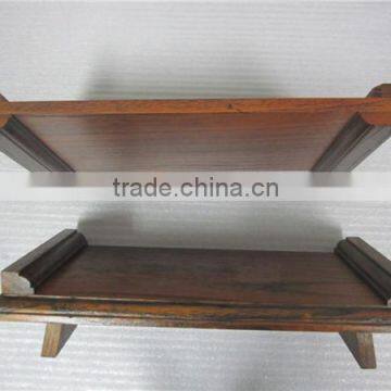 American Retro Leisure Solid Wood Coffee Tea Table photo-6