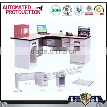 China Export Office Furniture Steel Sheet Computer Desk photo-3