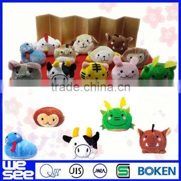 Wholesale pig plush toy/chinese new year plush toy