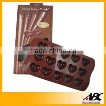 Professional Bakeware Heart Shape Chocolates Mould