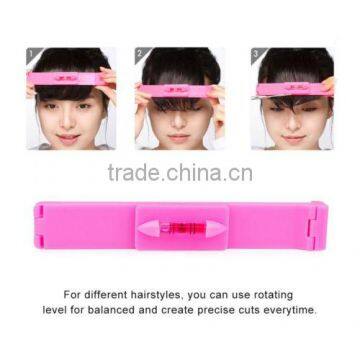 Bangs Hair Trim Clip DIY Tool Clipper Fringe Cutting Guide For Layers Styling photo-3