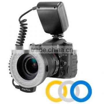 New Macro LED Ring Flash Light RF550D for Nikon Canon Olympus DSLR Camera photo-2