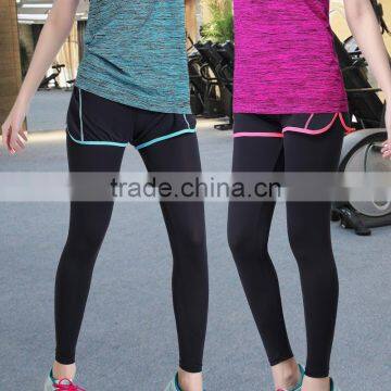 Recycled Fabric Women Seamless Tight Wholesale Spandex Yoga Pants photo-2