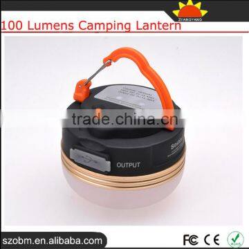 Soshine 100 Lumen 3 Mode Magnetism Small Rechargeable Led Camping Lantern With USB photo-3