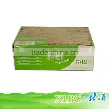 Nature PP Cello Wrapped Box Mint Bamboo Toothpicks photo-6