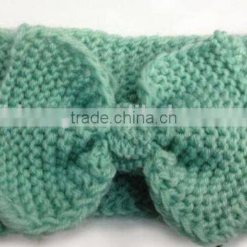 STOCK Wholesale Crochet Head Wraps Crochet Bow Knit Headwrap photo-5