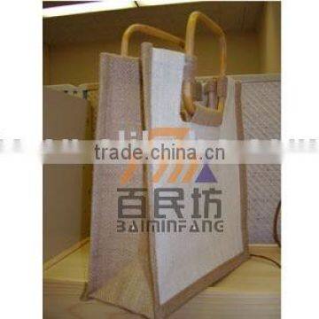 screen printing Jute Handbag, Shopping Bag