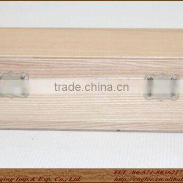 Handmade Natural Recycle Wooden Jewelry Box Wooden Keepsake Case photo-5