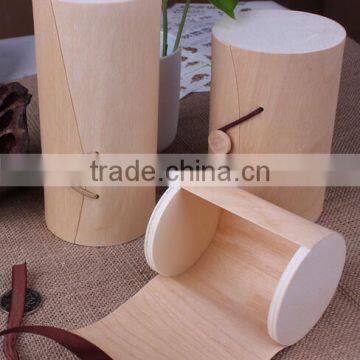 birch bark wine box packaging unfinished wood gift boxes