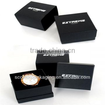 Black watches boxes, men's watches boxes, father's day gift choice for packaging