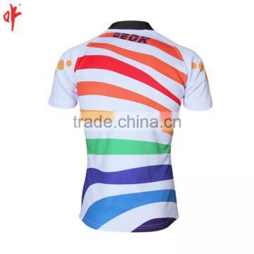 Rainbow Bridge Design Rugby Jerseys,sublimation League Jerseys Football Shirt photo-3