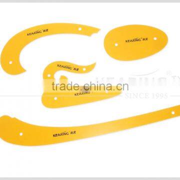 Enviromental friendly flexible plastic garment bra curve ruler for tailor's pattern making #1305S