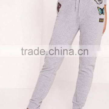 2016 New Design Girls Grey Cheap Fashion Sport Pants photo-3