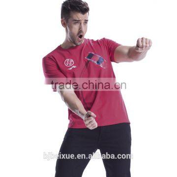 China Supplier Custom Printed Designer Tshirts Men Cotton Promotional Tshirt photo-3