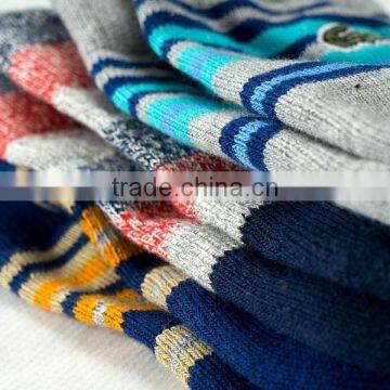 Colorized Striped Style High Quality Dress Business Men Socks photo-2