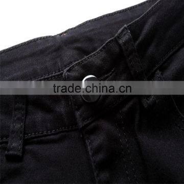 2016 New Men's Fashion Jeans Black Jeans Male Personality Folds Comfortable Hotsale Biker Jeans photo-5