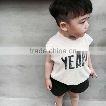 S17501A 2017 Summer Fashion Children T-shirts for Boys photo-2