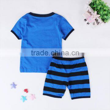 S16046A New Designs New Style Pajamas Sets Cotton Kids New Style Pajamas photo-3