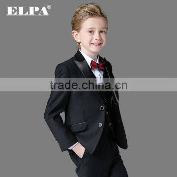 ELPA NXB0042 Fancy Designer 3 Piece Wholesale Black Kids Suit photo-2