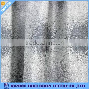 Silvery Gray Waterproof Polyester Nautical Shower Curtains For Bathroom