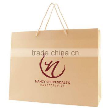 Matte Laminated Eurotote Shopping Bag - Features Cardboard Bottom, Dimensions Are 13" x 5" x 10" and Comes With Your Logo. photo-5
