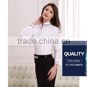 2015 New Design Tops Of Long Sleeve Women's Formal Shirt (DSHL013) photo-5