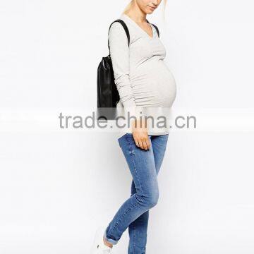 Isabella Oliver V Neck Ruched Top China Products photo-4
