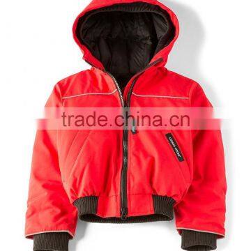 2017 OEM New Style Children's Clothing Hooded Custom Kids Winter Fur Jackets Wholesale in China photo-3