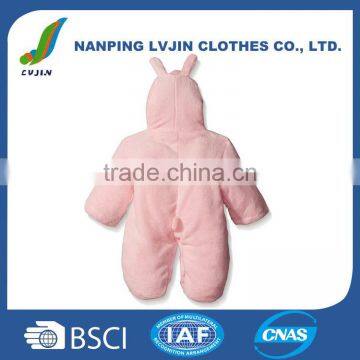 Baby Toddler Romper Warm Hoodie Soft Warm Romper Outfit For Baby photo-2