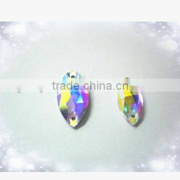 Crystal ab Teardrop Sew on Crystal Beads for Wedding Dress photo-3