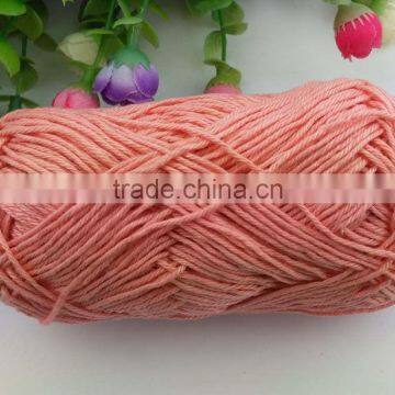 Cotton Linen Blend Yarn,100% Combed Mercrized Cotton Yarn photo-4