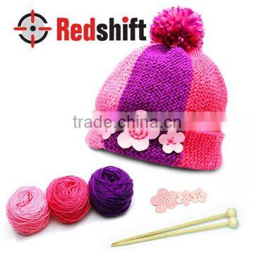 Teaching Material Do it Yourself Knitting Hat photo-2
