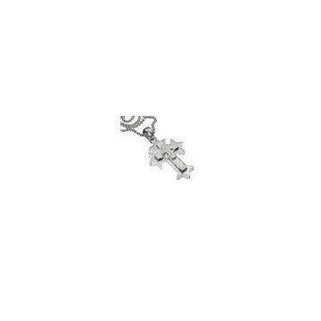 titanium rust protection Fashion men's large western Stainless Steel Cross Pendants