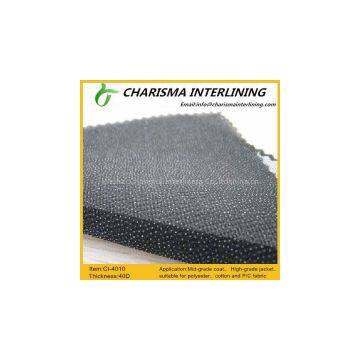 Strong Peel Strength Woven Fusible Interlining 4010 photo-2