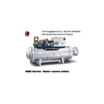 BUSCH water cooled screw chiller for cooling process