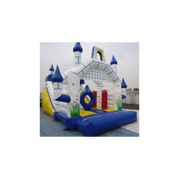 SL-1556 Wholesale Castle Inflatable Snow Slide photo-3