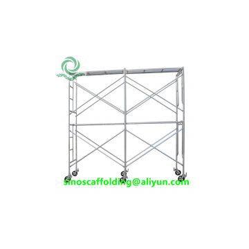 tubular steel frame scaffolding movable