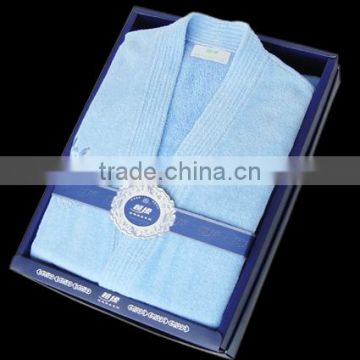 Cotton towel bathrobe